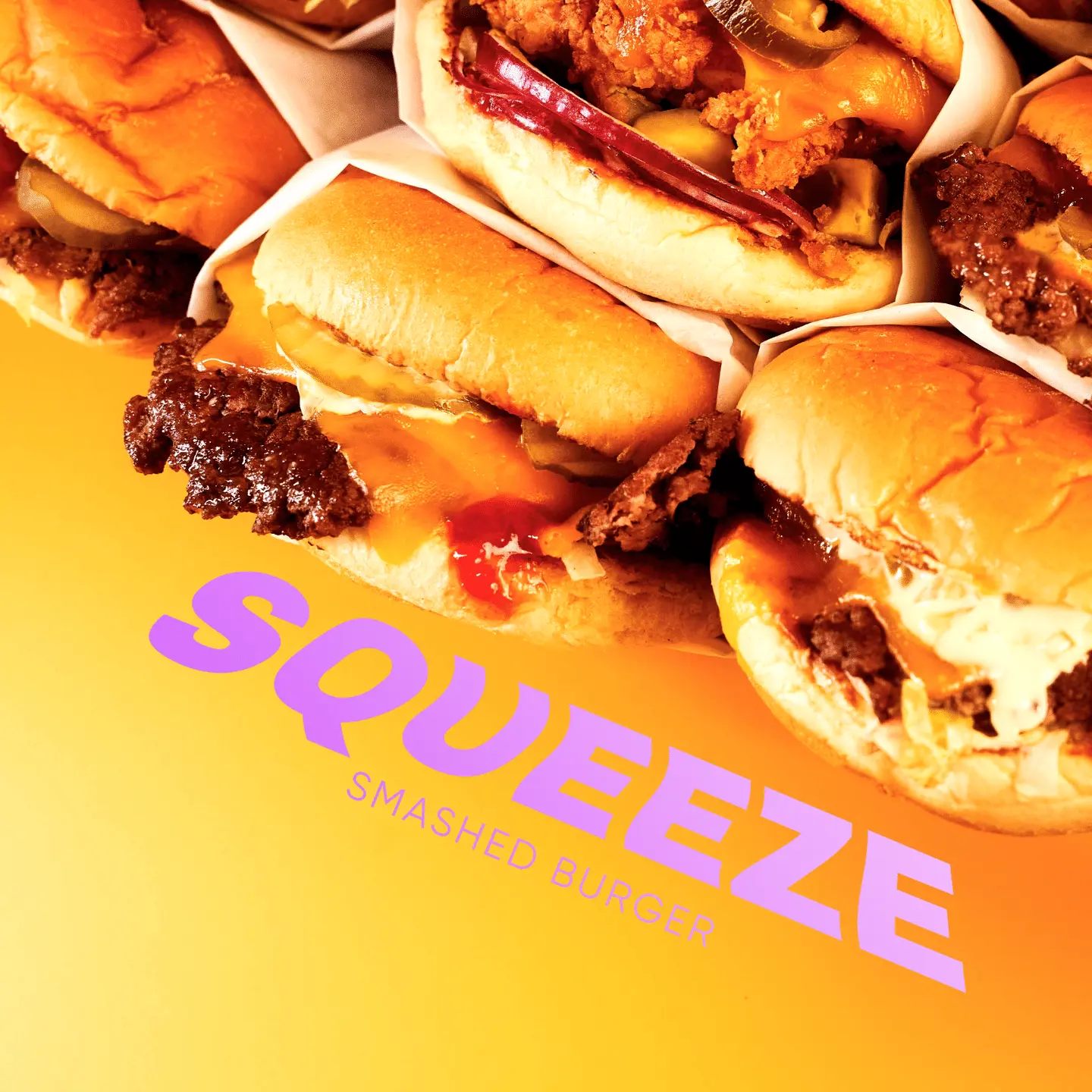 Les Smash Burgers SQUEEZE DĒVOR, le Meilleur de la Street Food